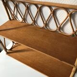 Shelf rattan