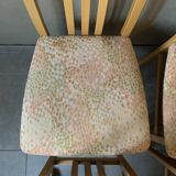 Magnificent set of 6 Italian high back dining chairs from the 20th century