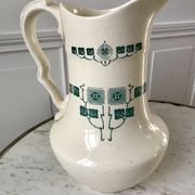 Toilet service in Iron Earth patterned "Brazza" 30-40s