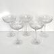 Set of 5 crystal champagne glasses from Saint-Louis | Gavarni model