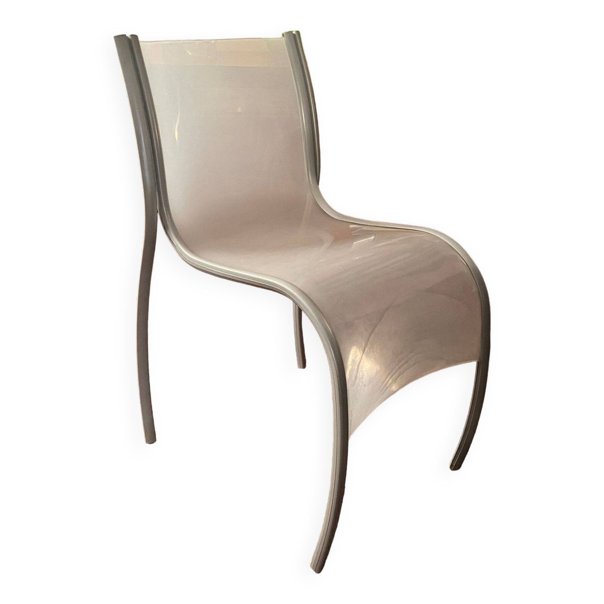 Set of 4 KARTELL FPE chai chairs By Ron Arad