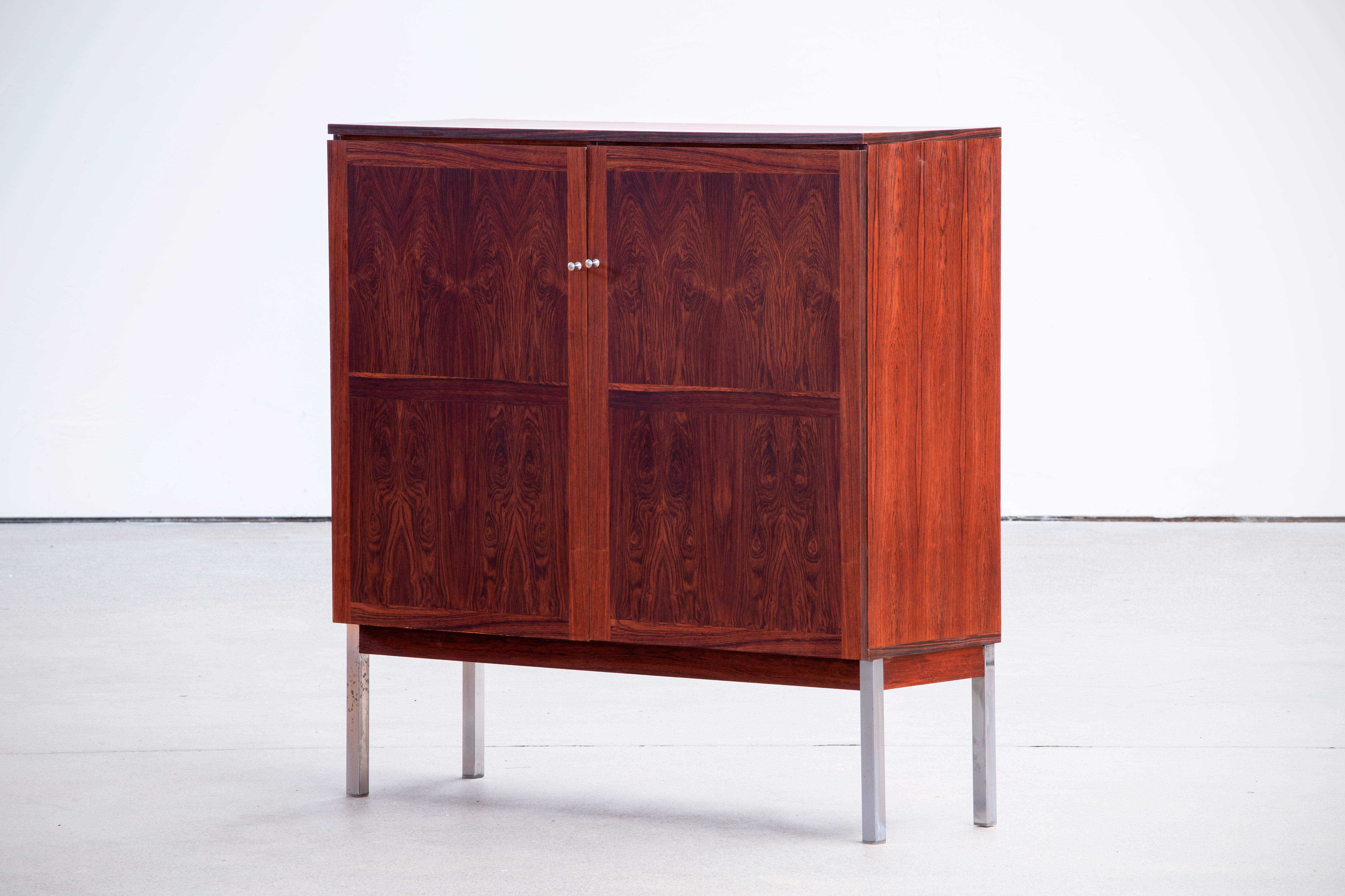 Vintage Scandinavian rosewood sideboard 1960