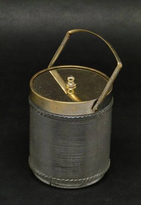 Art Deco Jam Jar/Mustard Pot