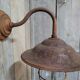 Applique murale French Rusty Barn Lamp