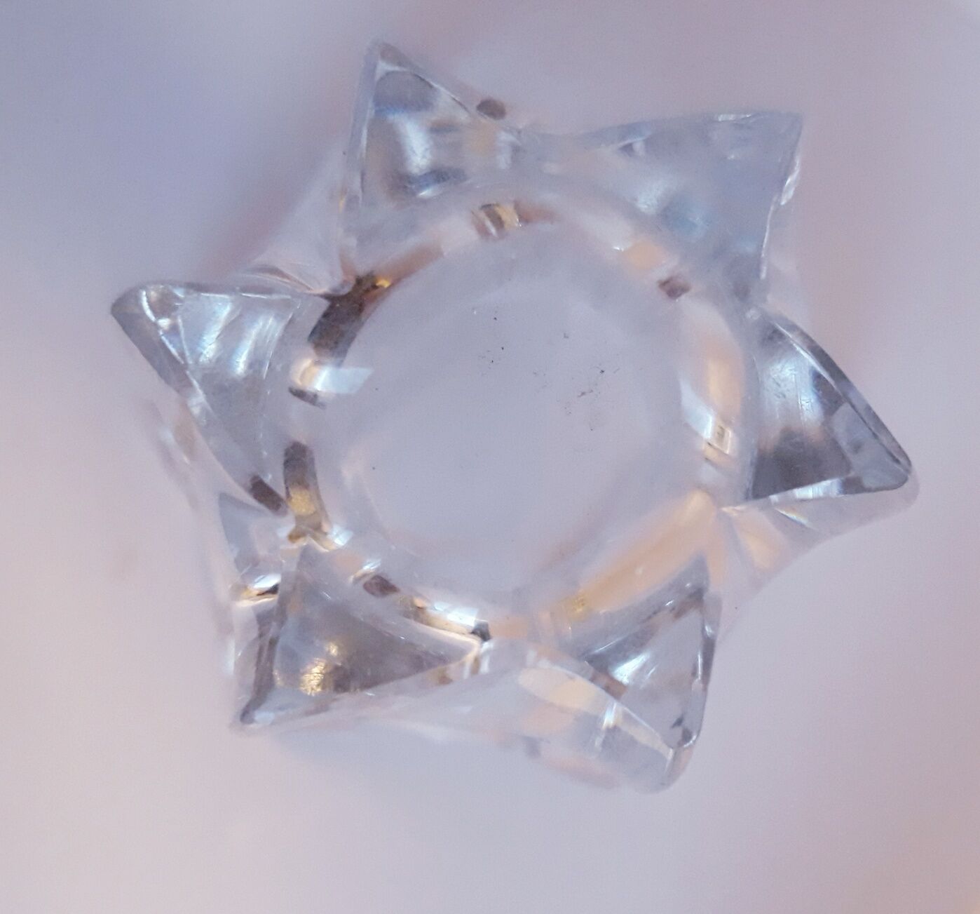 Vase en cristal signé Daum France