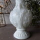 White opaline vase