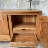 Enfilade en elme massif, REGAIN edition, circa 1980.