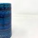 Bitossi blue ceramic vase