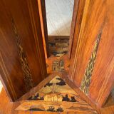 Inlaid side table