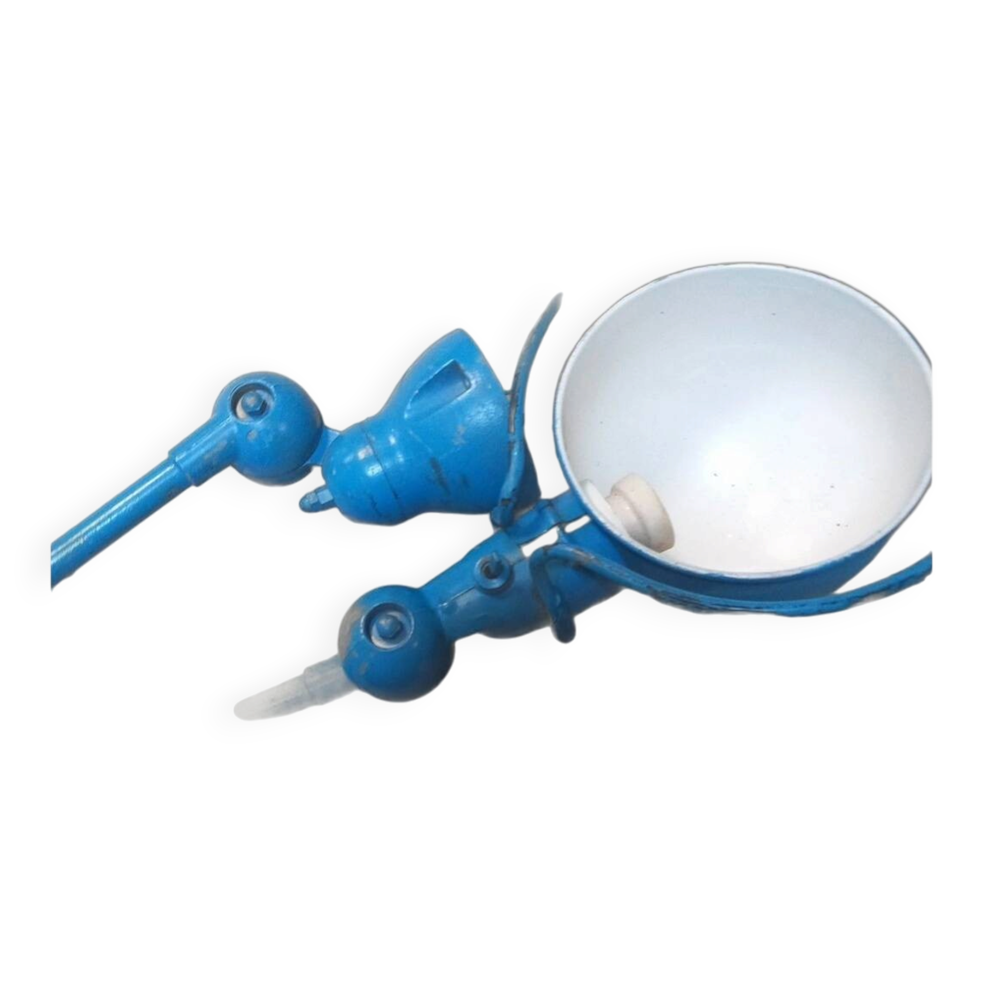 Jielde lamp with 2 arms