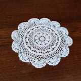 Handmade crochet placemat