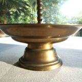 Servant brass fruit tray