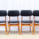 4 chaises 1960