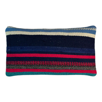 Housse de coussin kilim turc vintage 30x50cm