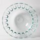 Vintage Georgia Green Recycled Glass Fruit Bowl / Cutout Platter / Spain