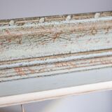 Old patinated frame