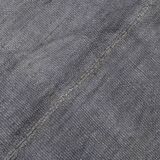 5x8 Anthracite Grey Handwoven Vintage Kilim Rug, 159x235 Cm