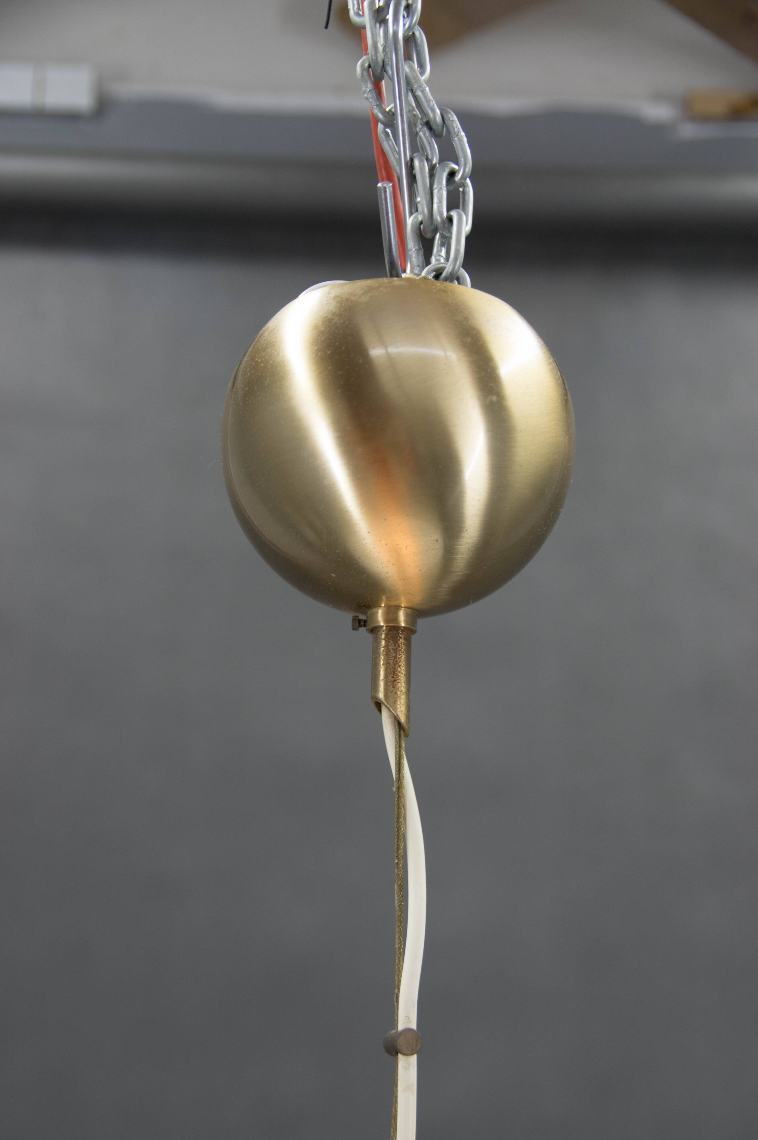 Murano Glass Pendant, Italy, 1980s