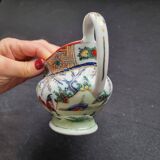 Saucière en porcelaine de Macao (1971) - Authentique pièce vintage peinte à