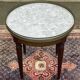 Louis XVI style bouillotte pedestal table from the 1950s