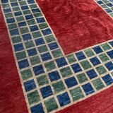 Contemporary carpet design, Persian Gabbeh 225x256 cm