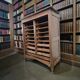 Commode à tiroirs vintage en bois / armoire d'archives / armoire de notaire
