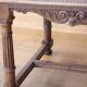 4 upholstered chairs in Henri II style