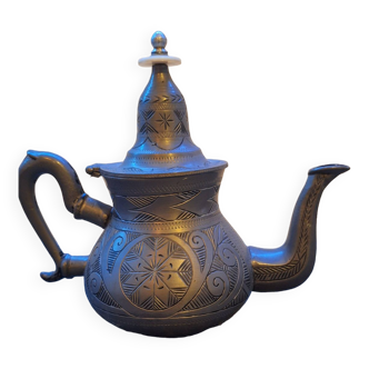 Pewter teapot