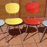 4 chairs formica year 1970