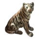 Enamelled ceramic tiger 1970