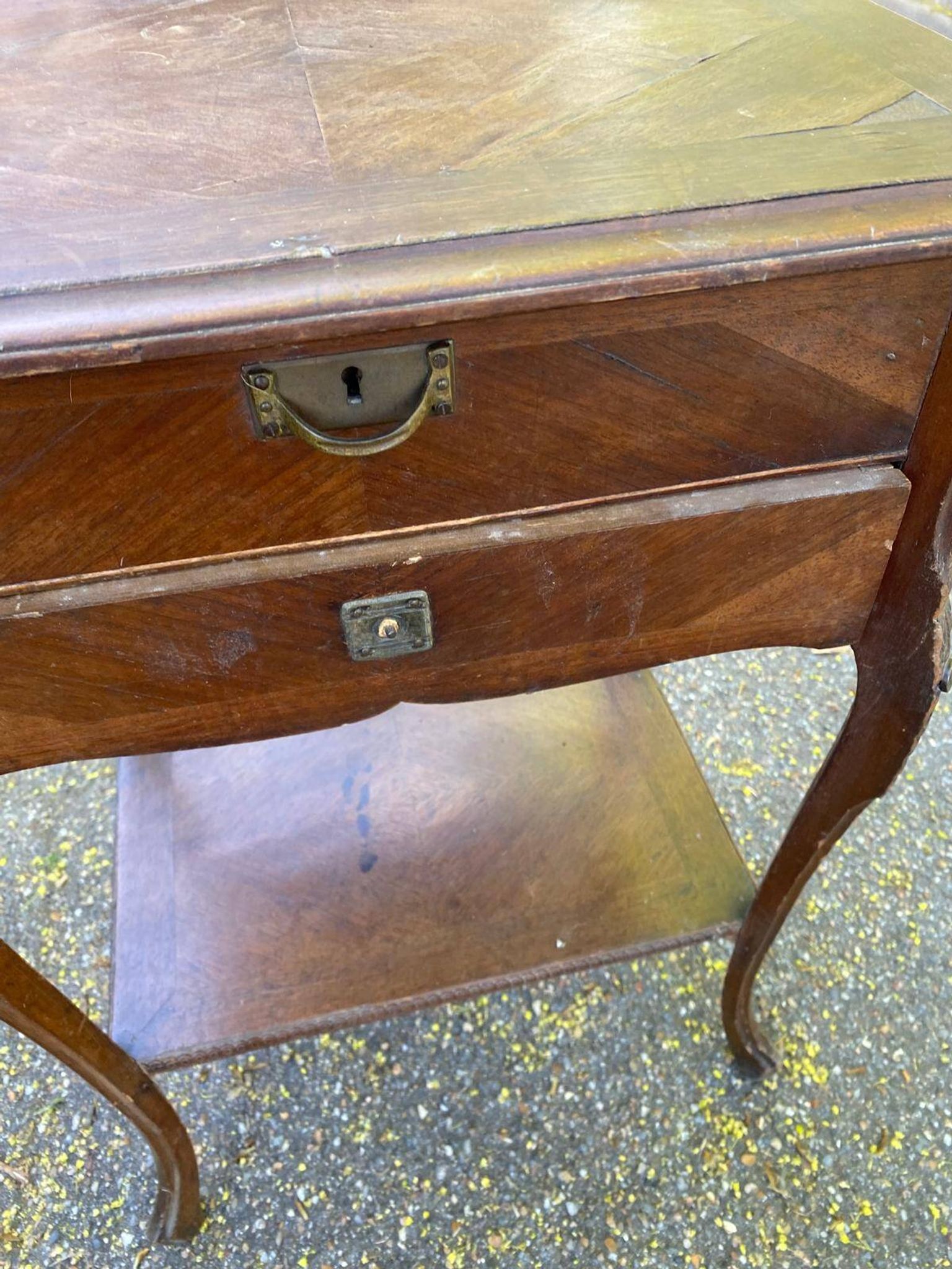 Coiffeuse Louis XV du 19ème siècle