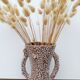 Vintage glazed ceramic vase - Fat Lava