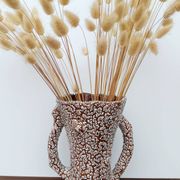 Vintage glazed ceramic vase - Fat Lava