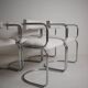 Ensemble de 5 chaises par Renato Zevi pour Roche & Bobois