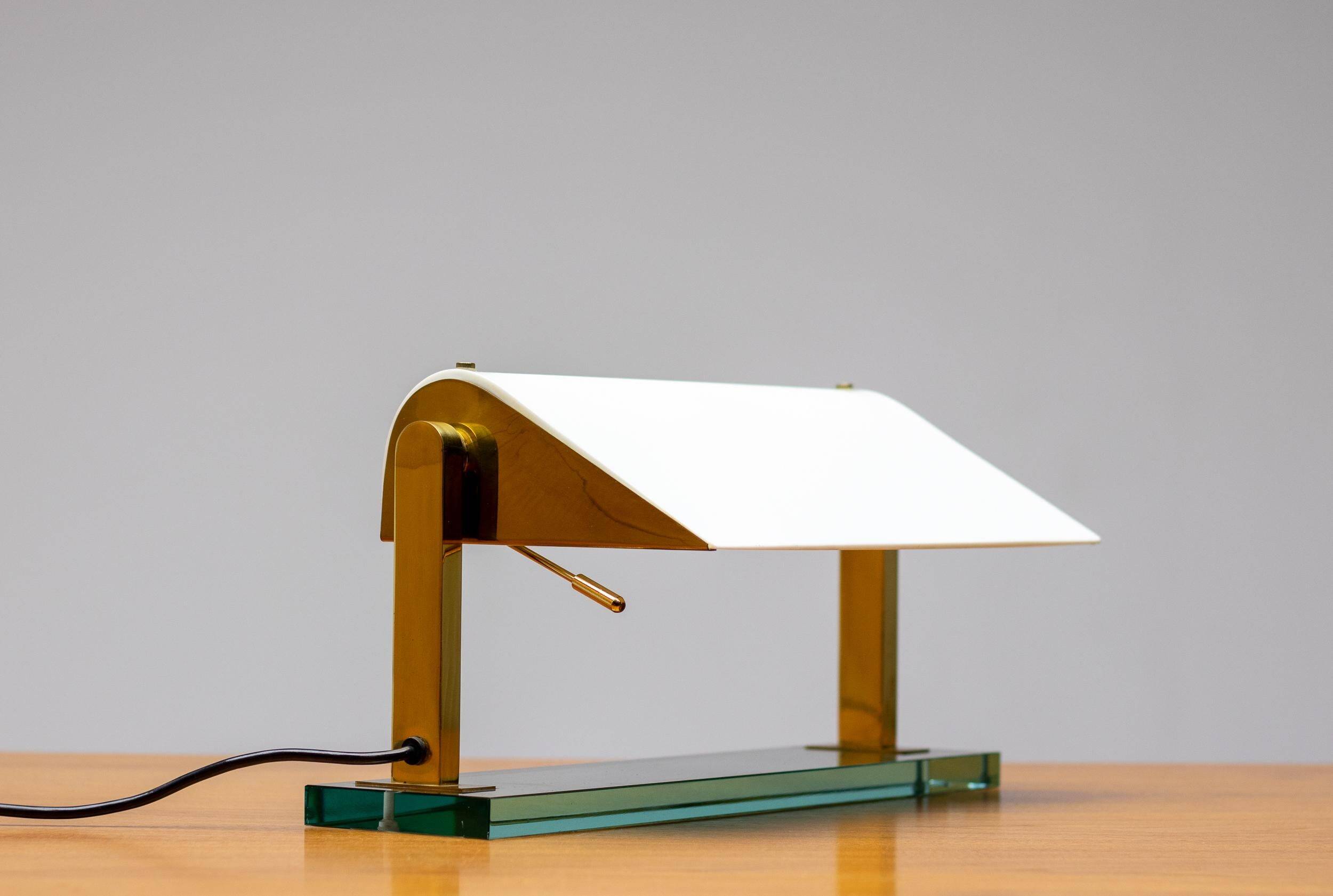 Desk lamp 0836 by Pietro Chiesa for Fontana Arte