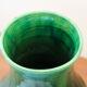 Vase en céramique d'Acollay décor flamé vert