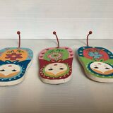 Trio of Russian doll hooks