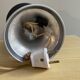 Lampe de table Space Age noire et orange
