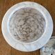 White Clichy glass ceiling light