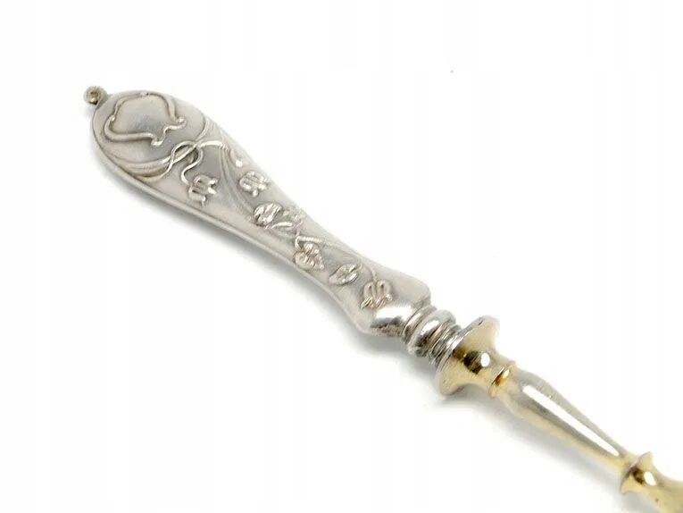 AB7 Silver Salad Spoon 84 / Polish Secession