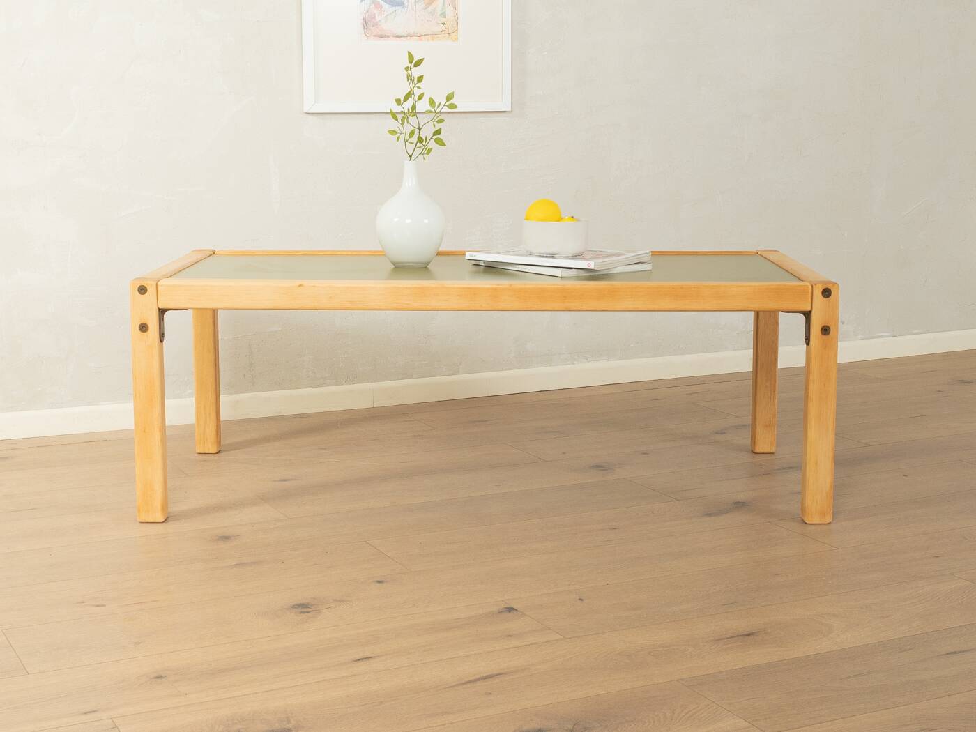 Characterful coffee table from the Flötotto profile system, 1970s