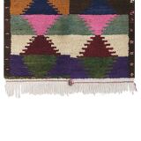 Vintage Turkish Oushak Rug Handwoven 115x145 cm