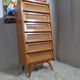 Chest of drawers vintage wood and rattan of the 50 feet compass