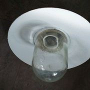 Vintage industrial porcelain suspension