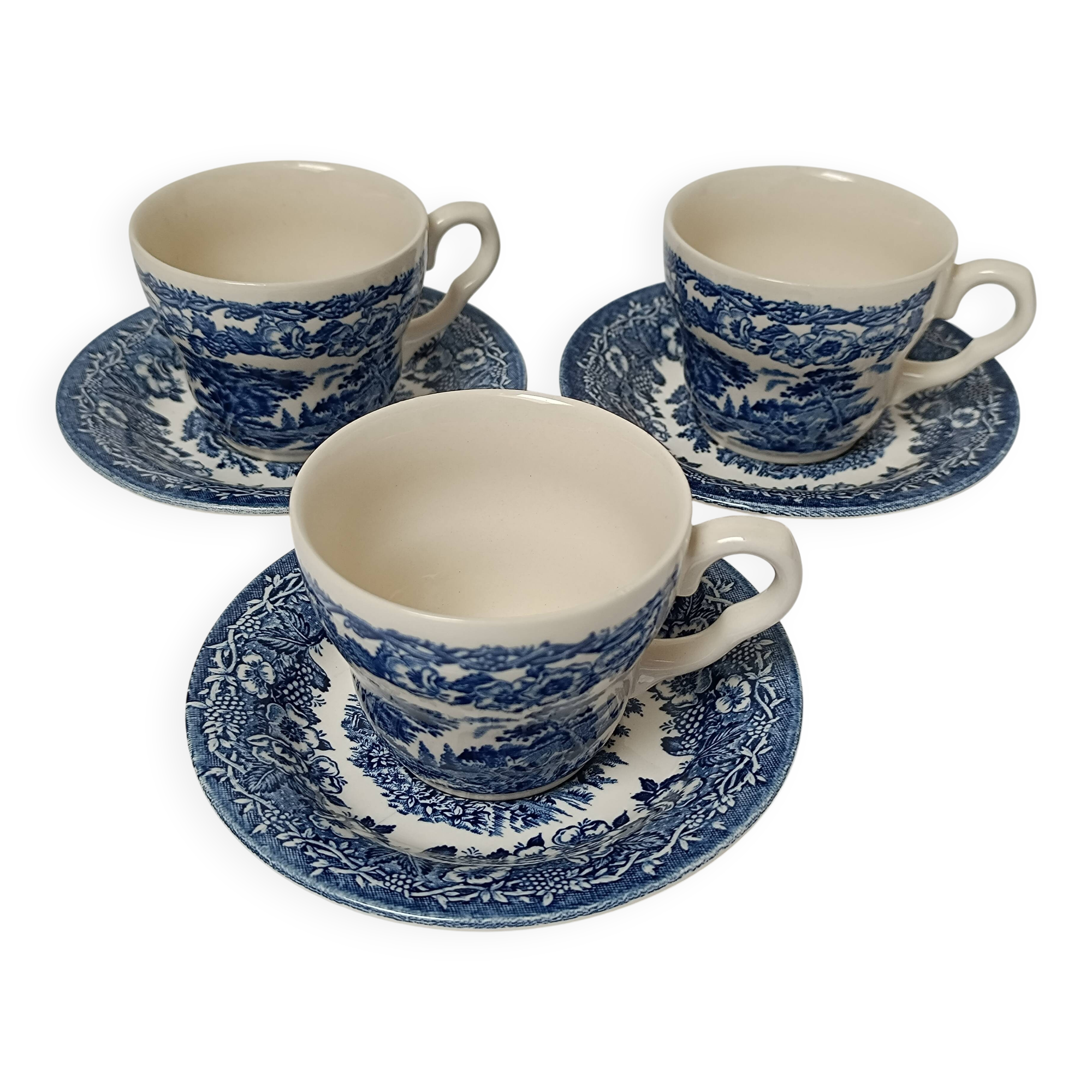 English coffee cups