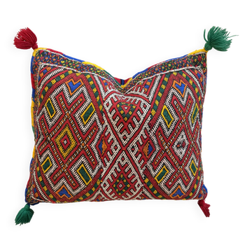 Housse de coussin marocaine, housse de coussin berbère, housse de coussin