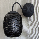 Applique en bambou noir