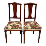 2 chaises Napoleon III