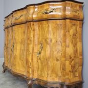 Walnut sideboard Mobilificio Del Fabro Udine, 1950