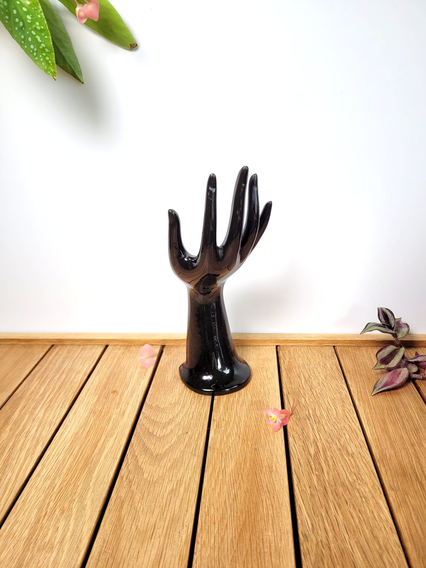 Hand baguier soliflore ceramic JMR